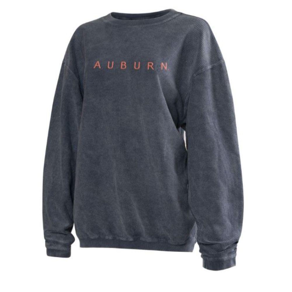 AUB Auburn ChickaD Women's Embroidered Corded Sweatshirt Alumni Hall