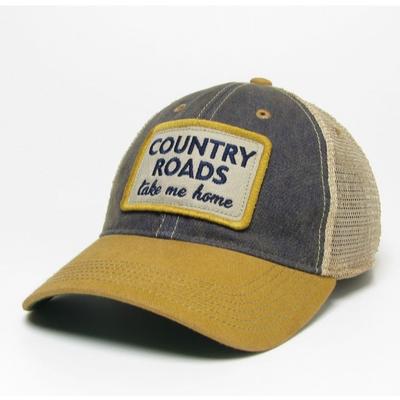 West Virginia Legacy Country Roads Adjustable Trucker Hat