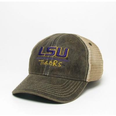 LSU Legacy Toddler Tigers Adjustable Trucker Hat