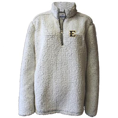 ETSU Summit Women's 1/4 Zip Solid Sherpa