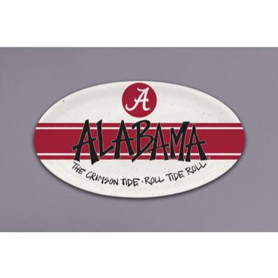 Alabama Magnolia Lane Melamine Oval Tray