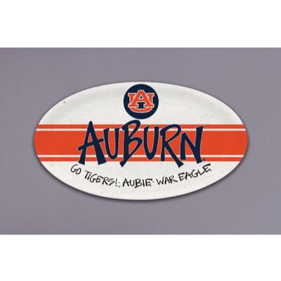 Auburn Magnolia Lane Melamine Oval Tray