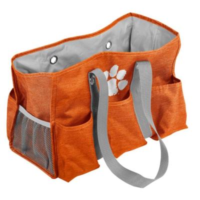 Clemson Logo Brands Junior Caddy Tote