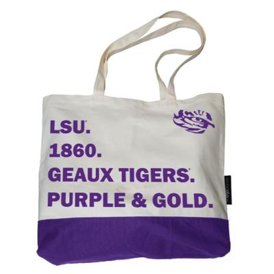 LSU Logo Brands Favorite Things Tote