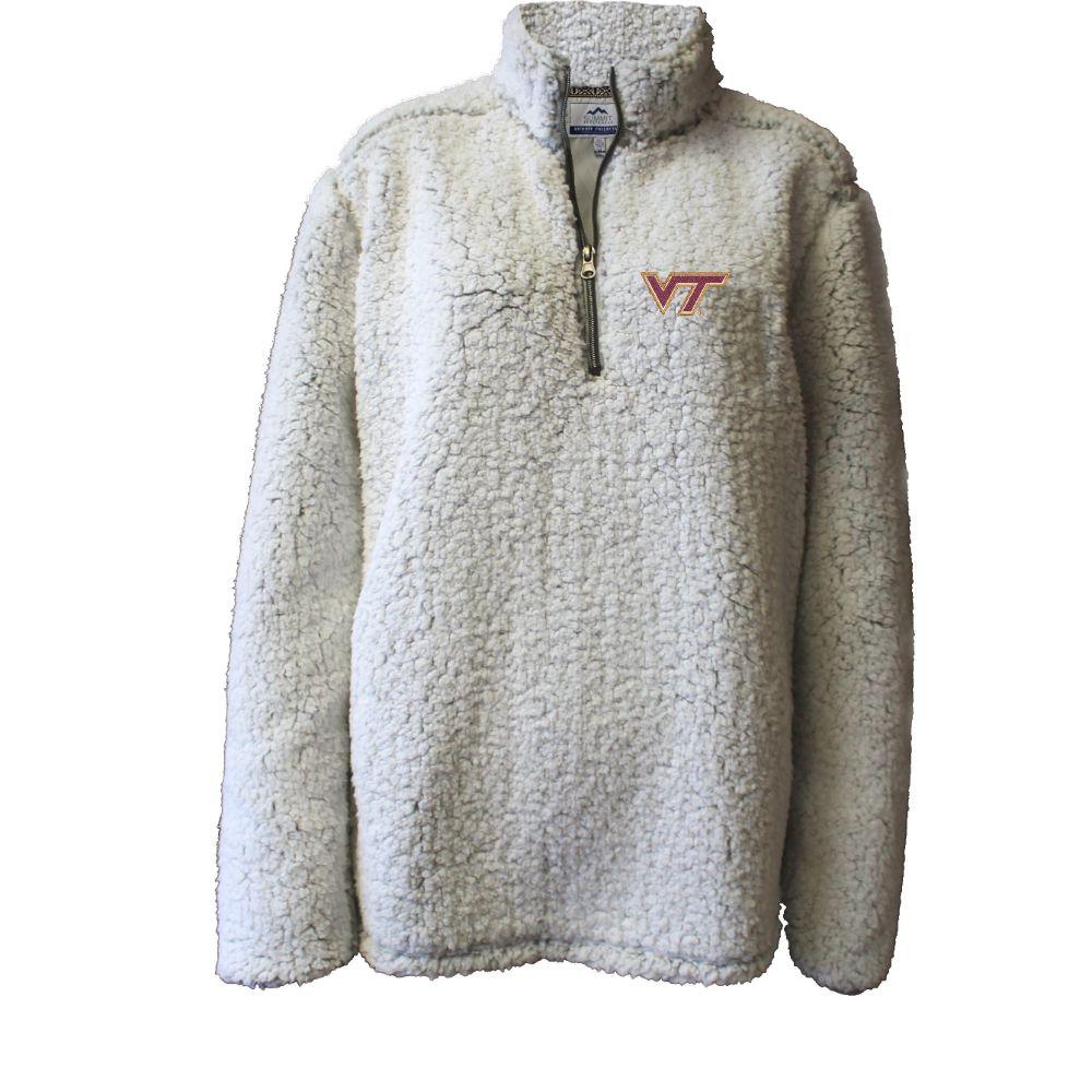Virginia Tech Summit Women's 1/4 Zip Solid Sherpa