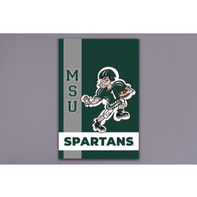 Michigan State Magnolia Lane Vintage Garden Flag