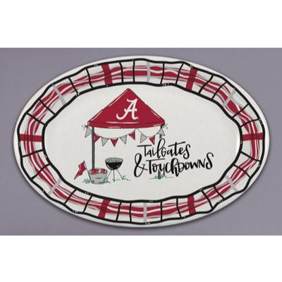 Alabama Magnolia Lane Melamine Oval Platter