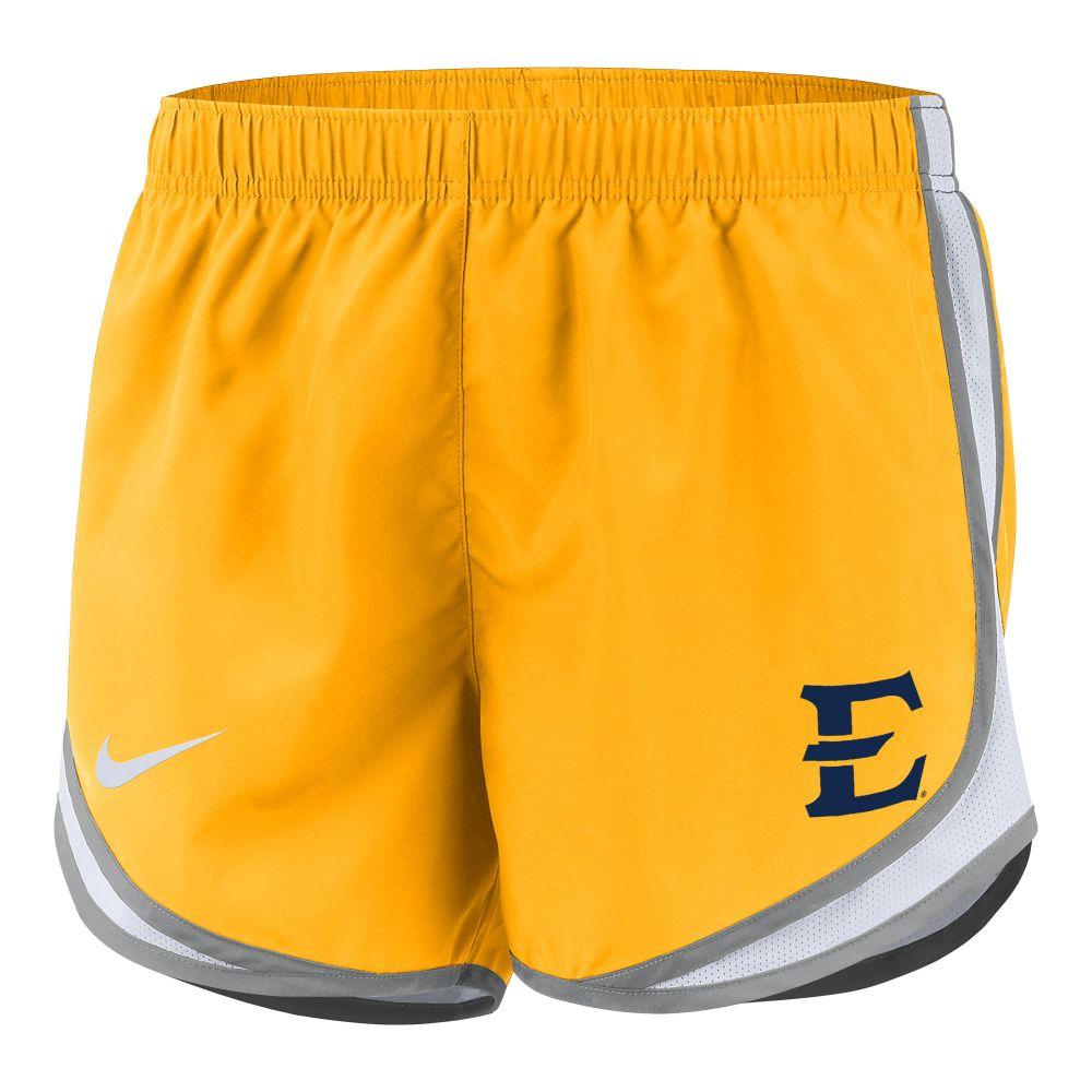 yellow nike tempo shorts