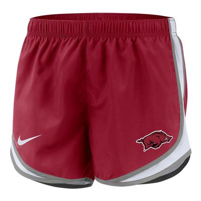 Arkansas Nike Girls' Dri-FIT Tempo Shorts