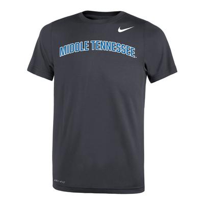 MTSU Nike Youth Legend 2.0 Dri-FIT Short Sleeve Tee