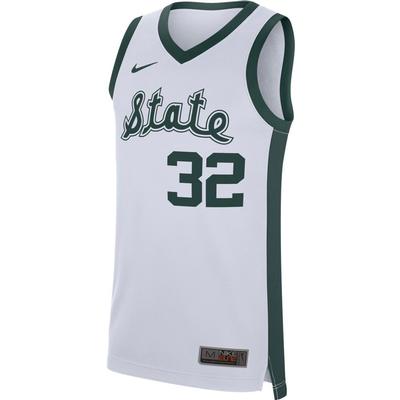 Michigan State Nike Replica Retro Basketball Jersey
