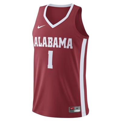 Alabama Nike Replica Road Basketball Jersey