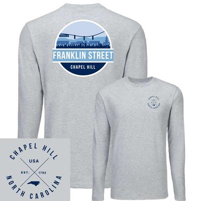 Franklin Street UScape Circle Scene Long Sleeve Tee Shirt
