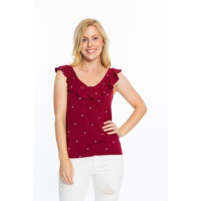 Florida State Stewart Simmons Tomahawk Ruffle Top