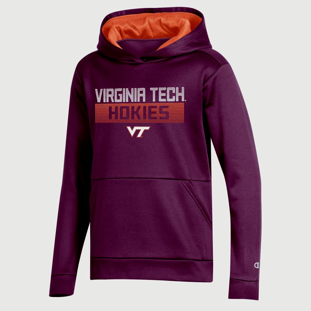 Virginia Tech Champion Youth Promo Poly Fleece Hood
