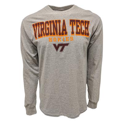 Virginia Tech L/S Basic Stack T-Shirt