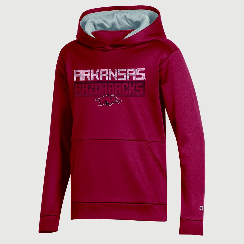 Arkansas Champion Youth Promo Poly Fleece Hood