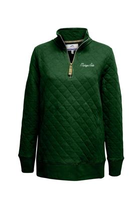 Michigan State Summit Women's Quilted 1/4 Zip
