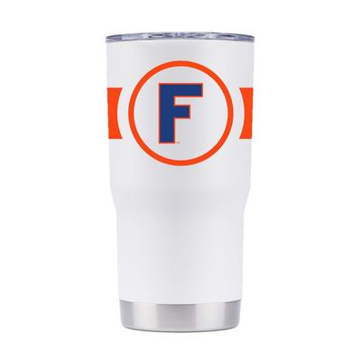 Florida Gametime Sidekicks 20oz Throwback Block F Tumbler
