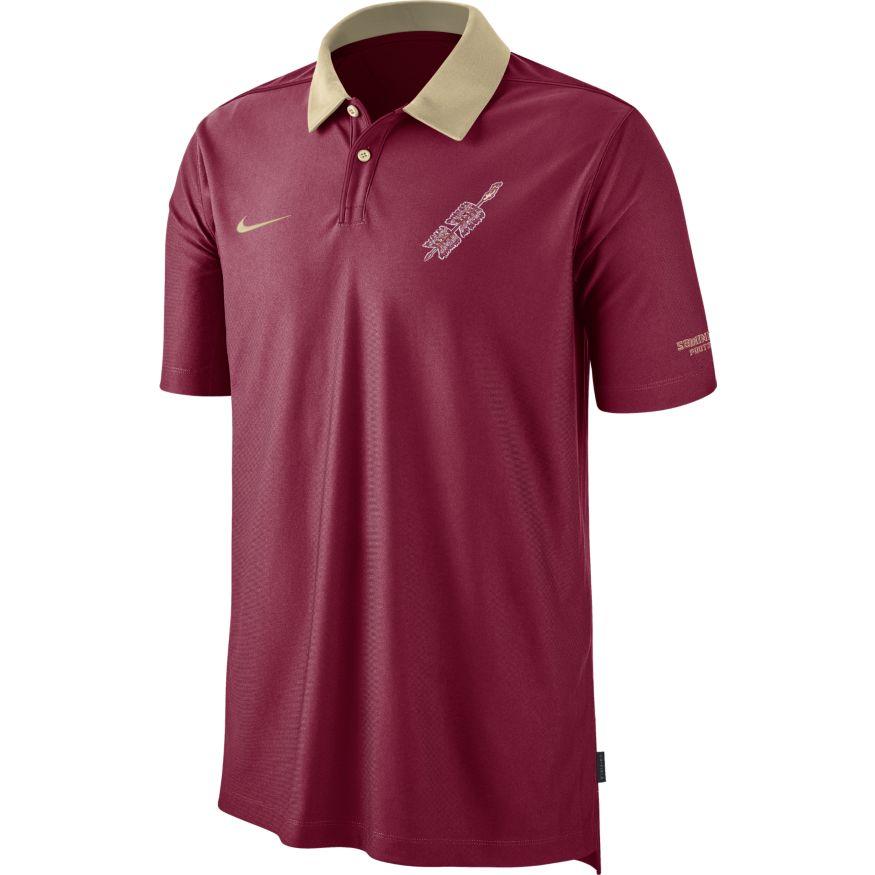 fsu dri fit polo