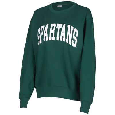 Michigan State ZooZatz Women's Sport Crew Sweatshirt