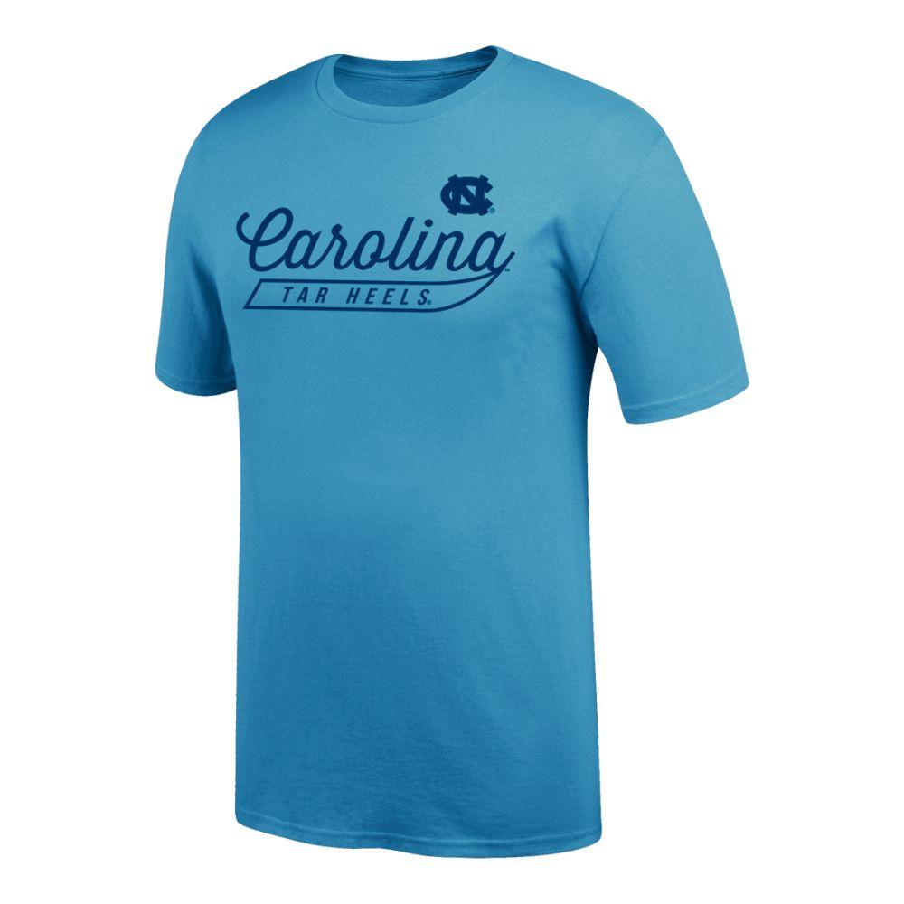 UNC | North Carolina Logo Script Name Tee Shirt | Alumni Hall