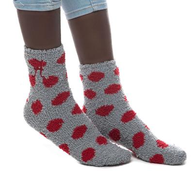 Alabama ZooZatz Reverse Fuzzy Dot Socks