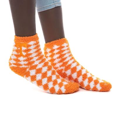 Tennessee ZooZatz Reverse Fuzzy Dot Socks