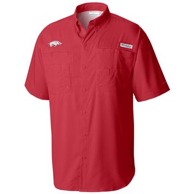 Arkansas Columbia PFG Big & Tall Tamiami Woven Shirt