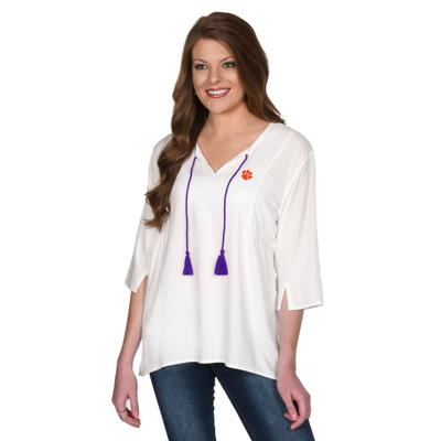 Clemson University Girls Tassel Tunic
