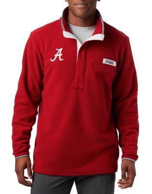Alabama Columbia Harborside Fleece Pullover - Tall Sizing