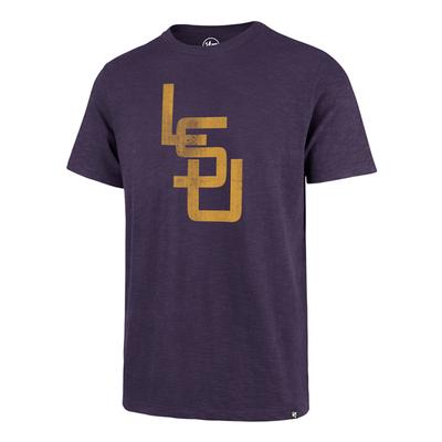 LSU '47 Brand Interlock LSU Scrum Tee