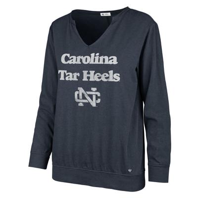 UNC '47 Brand Carolina Gamma Long Sleeve Tee