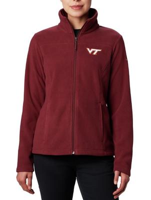 Virginia Tech Columbia Women's Give and Go Full Zip Jacket