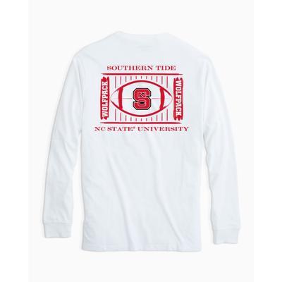 NC State Southern Tide Stadium L/S Shirt