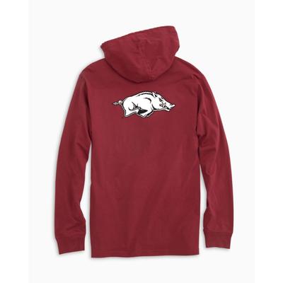 Arkansas Southern Tide Distressed Game Day Hoodie