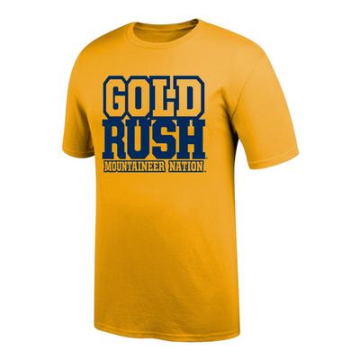 West Virginia Gold Rush Mountaineer Nation Tee Shirt
