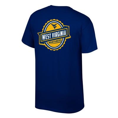 West Virginia Banner Label WV Tee Shirt