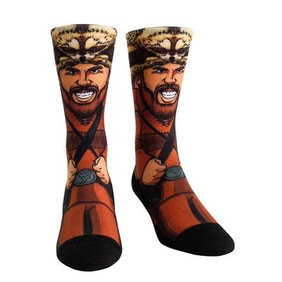West Virginia Rock'em Hyperoptic Mascot Socks
