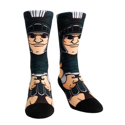 Michigan State Rock'em Hyperoptic Mascot Socks