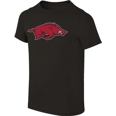 Arkansas Youth Giant Running Hog Logo Tee Shirt