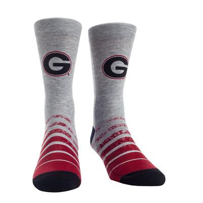 Georgia Rock'em Vintage Heather Socks