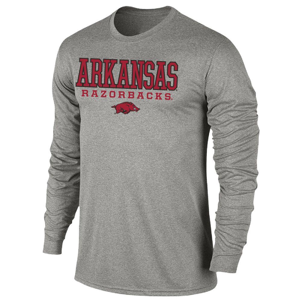Razorbacks | Arkansas Men's Razorbacks with Running Hog L/S Tee Shirt ...