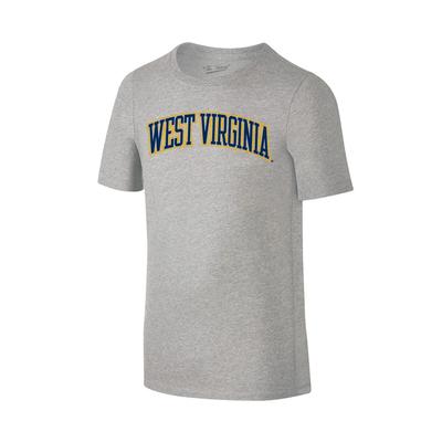 West Virginia Youth Arch Tee Shirt GREY