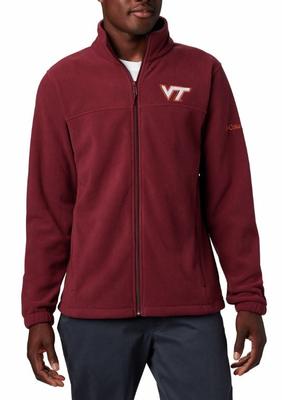Virginia Tech Columbia Men's Flanker III Fleece Jacket