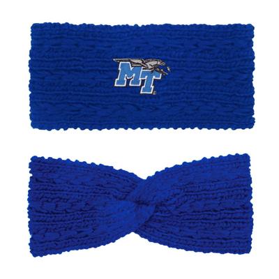 MTSU LogoFit Knit Twist Ear Band