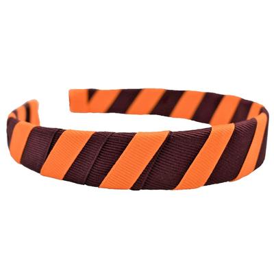 Maroon & Orange 1 Inch Headband