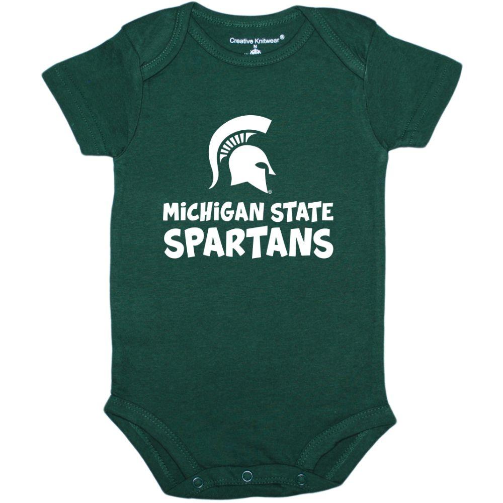 Spartans Michigan State Spartans Infant Onesie Alumni Hall
