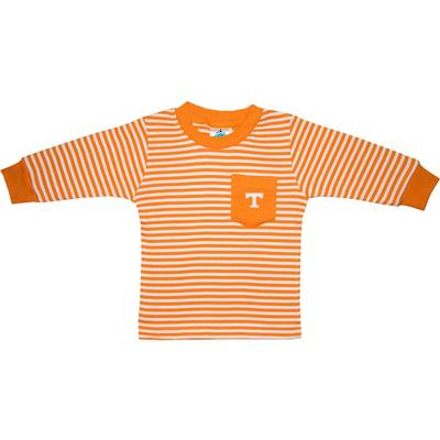 Tennessee Toddler Striped L/S Pocket Tee