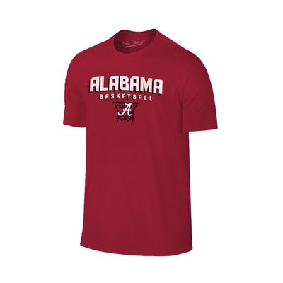 Alabama Basketball with Net Tee Shirt